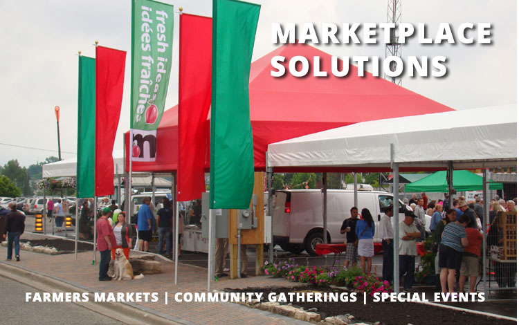 Marketplace Solutions: Farmers Markets, Community Gatherings, Special Events
