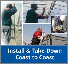 Install and Take-Down, Coast to Coasst
